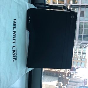 Helmut Lang Black Clutch Bag